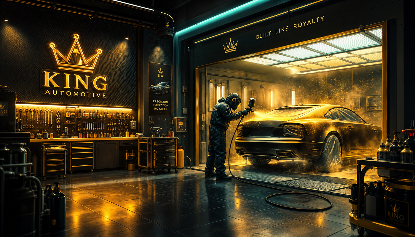 King Automotive Oldbury — real workshop